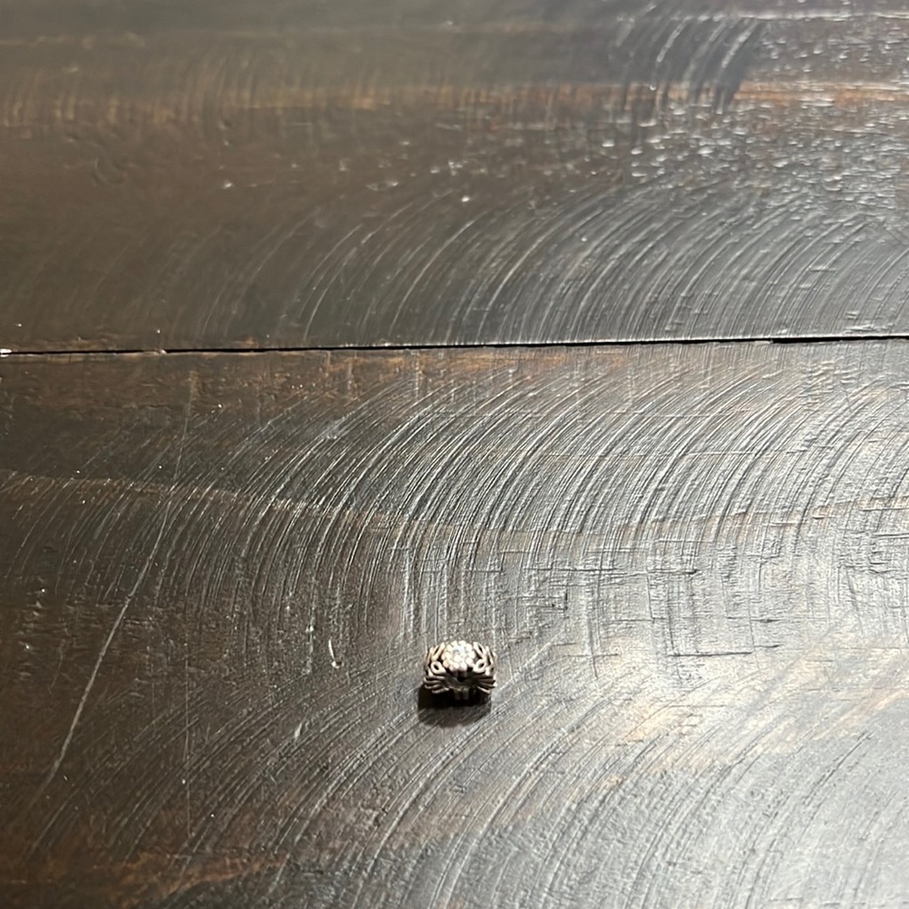 RETIRED PANDORA CHARM. 925 ALE Sterling Silver .Comes from a smoke free home.